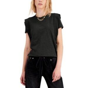 INC International Concepts Double-Sleeve T-Shirt, Black, Sz. XL